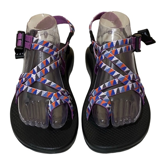 Chaco Purple Multicolor Outdoor Strappy Sandals - Picture 2 of 10